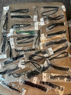 Black Lace & Velvet Choker Set - Pack of Mixed Styles